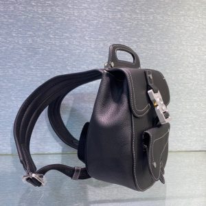Dior Homme size 19 black Backpack 17
