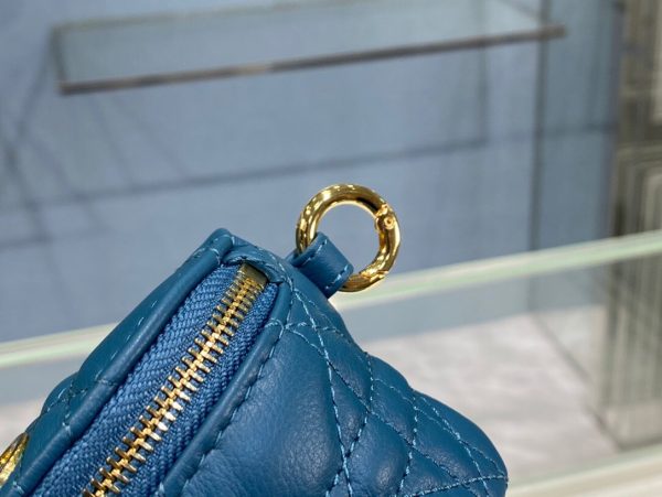 Dior Montaigne Change Key size 11 sea blue Bag 3