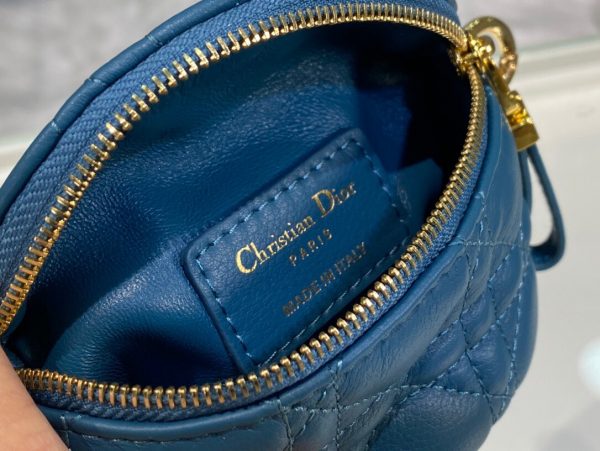 Dior Montaigne Change Key size 11 sea blue Bag 4