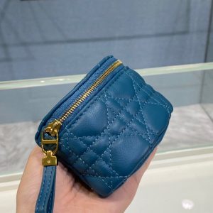 Dior Montaigne Change Key size 11 sea blue Bag 15