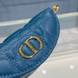 Dior Montaigne Change Key size 11 sea blue Bag 16