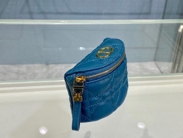 Dior Montaigne Change Key size 11 sea blue Bag 8