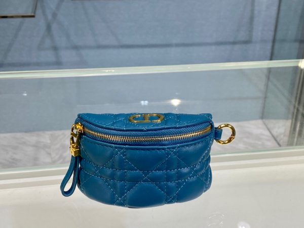 Dior Montaigne Change Key size 11 sea blue Bag 1