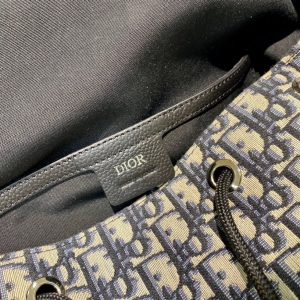 Dior OBLIQUE MOTION size 32 black x grey Backpack 13