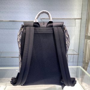 Dior OBLIQUE MOTION size 32 black x grey Backpack 14