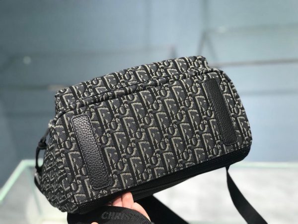Dior Oblique 2020 size 29 black x grey Backpack 2