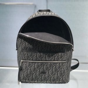 Dior Oblique 2020 size 29 black x grey Backpack 13