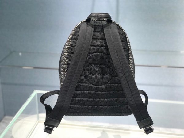 Dior Oblique 2020 size 29 black x grey Backpack 5