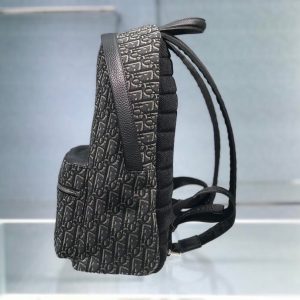Dior Oblique 2020 size 29 black x grey Backpack 17