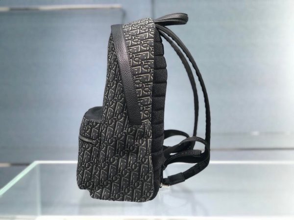 Dior Oblique 2020 size 29 black x grey Backpack 8