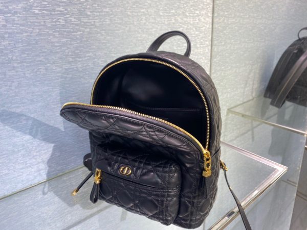 Dior Oblique retro black Backpack 2