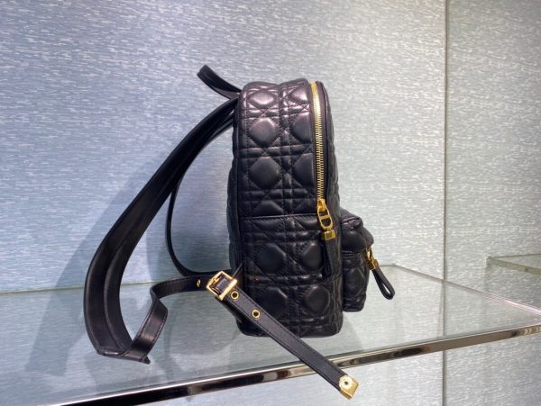 Dior Oblique retro black Backpack 9