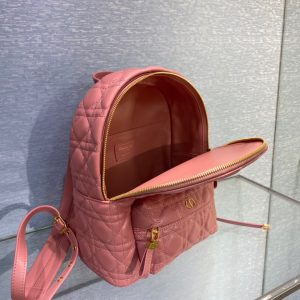 Dior Oblique retro pink Backpack 12