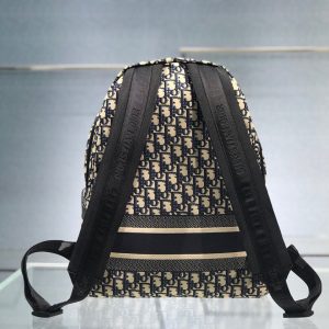 Dior Oblique size 35 black x beige 6104 Bag 17