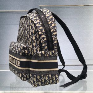 Dior Oblique size 35 black x beige 6104 Bag 18