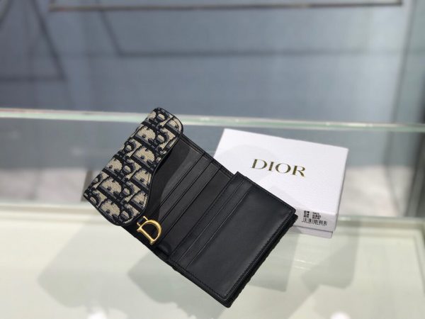 Dior Old Flower Wallet 3