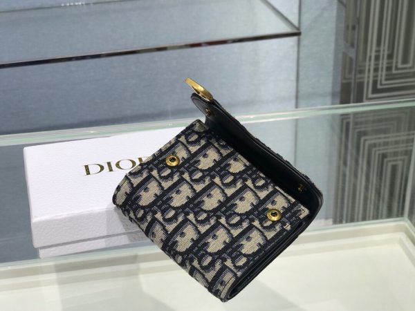Dior Old Flower Wallet 7