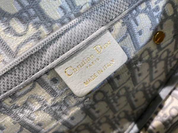 Dior Saddle Oblique size 25 gray Bag 3