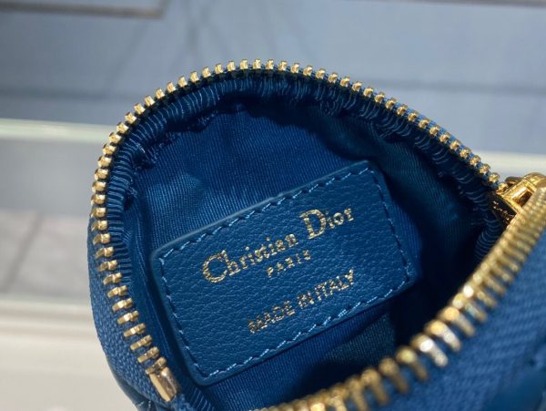 Dior Super Mini Small Cake sea blue Bag 2
