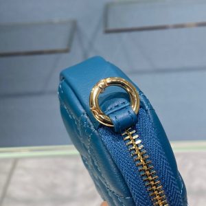 Dior Super Mini Small Cake sea blue Bag 13