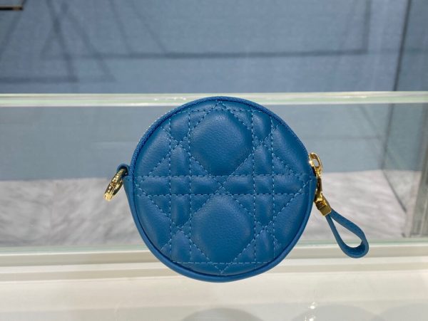 Dior Super Mini Small Cake sea blue Bag 5