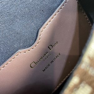 Dior bobby Oblique size 22 brown x beige 9319 Bag 12