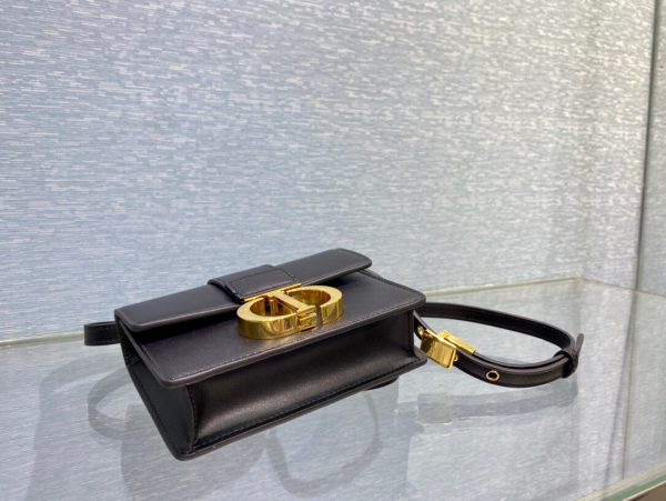Dior mini 30 Montaigne size 15 black Bag 5