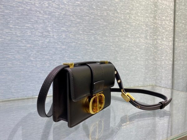 Dior mini 30 Montaigne size 15 black Bag 8