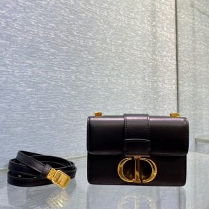 Dior mini 30 Montaigne size 15 black Bag 18