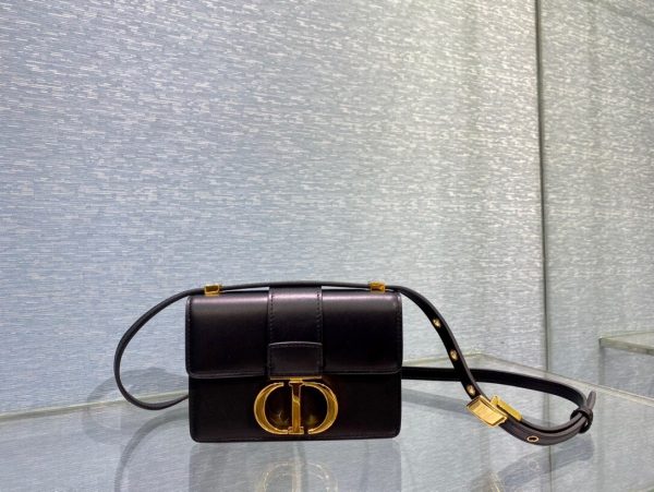 Dior mini 30 Montaigne size 15 black Bag 1
