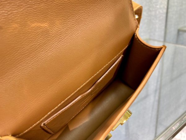 Dior mini 30 Montaigne size 15 orange brown Bag 3