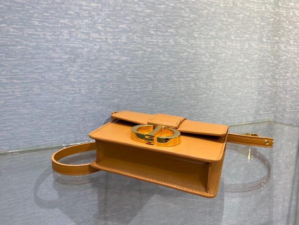 Dior mini 30 Montaigne size 15 orange brown Bag 4