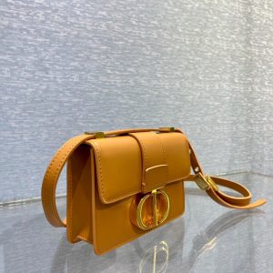 Dior mini 30 Montaigne size 15 orange brown Bag 17