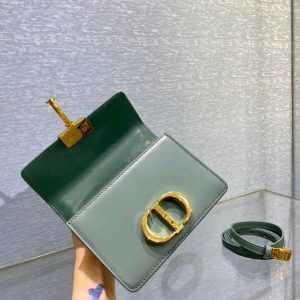 Dior mini 30 Montaigne size 15 dark green Bag 12