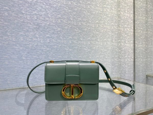 Dior mini 30 Montaigne size 15 dark green Bag 1
