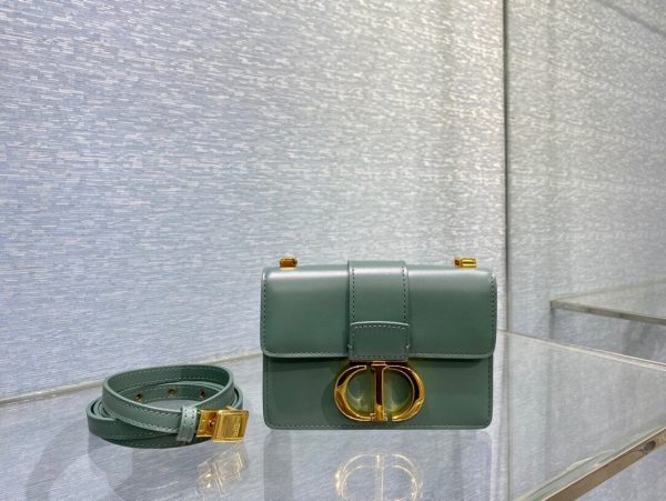 Dior mini 30 Montaigne size 15 dark green Bag 10