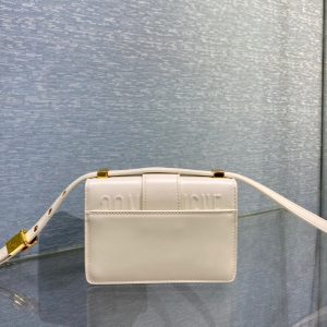 Dior mini 30 Montaigne size 15 white Bag 12