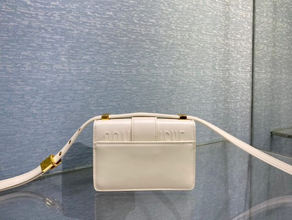 Dior mini 30 Montaigne size 15 white Bag 3
