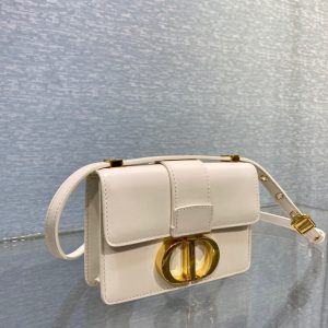 Dior mini 30 Montaigne size 15 white Bag 16