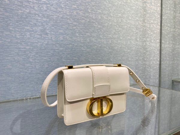 Dior mini 30 Montaigne size 15 white Bag 7