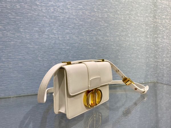 Dior mini 30 Montaigne size 15 white Bag 8