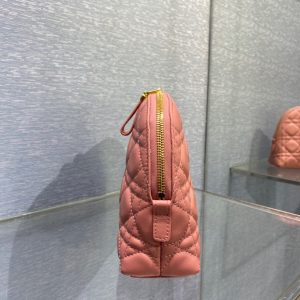 Dior pink sheepskin size 23 Cosmetic Bag 2 17