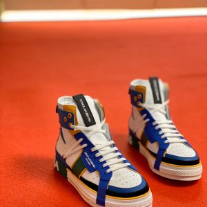 Dolce & GabbanaCustom 2.Zero high-top panelled sneakers 9