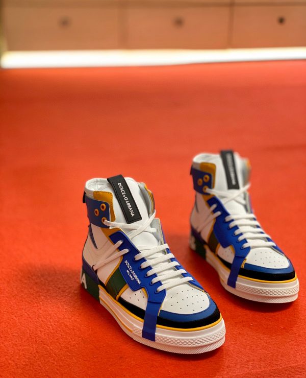 Dolce & GabbanaCustom 2.Zero high-top panelled sneakers 3