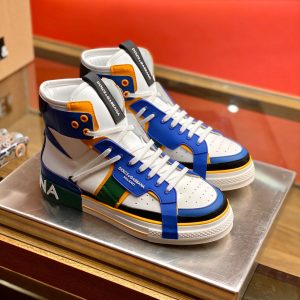 Dolce & GabbanaCustom 2.Zero high-top panelled sneakers 10