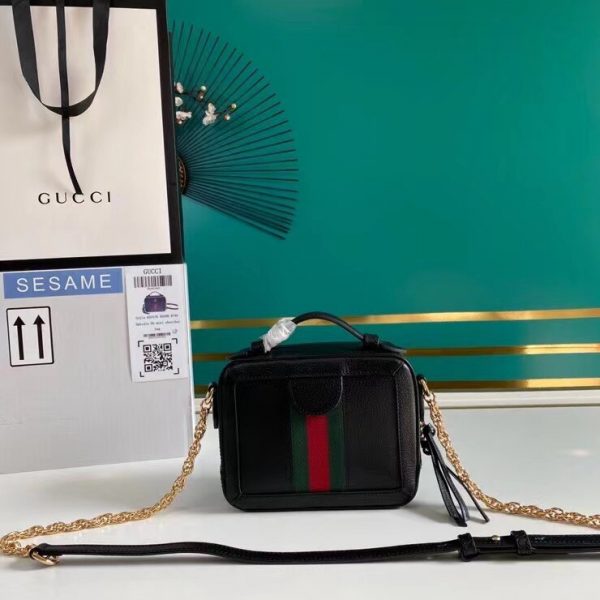 Gucci ophidia small leather black 602576 4