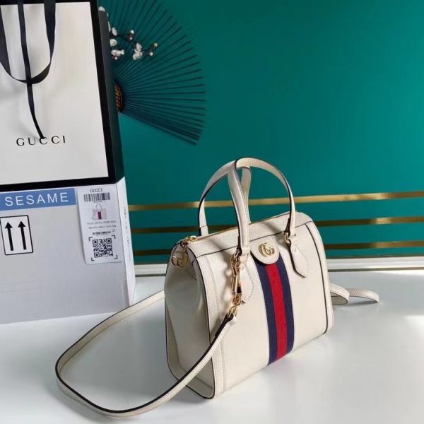 Gucci ophidia small leather white 547551 3