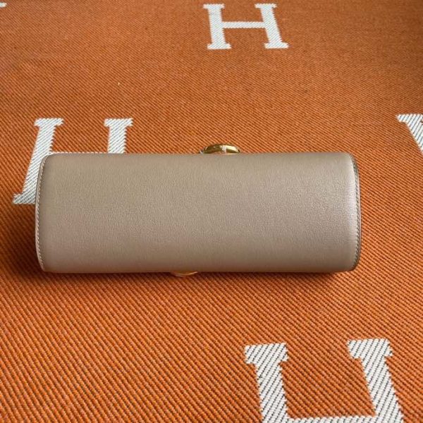 Hermes Egee Swift beige Handbag 9
