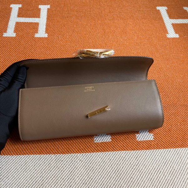 Hermes Egee Swift brown Handbag 2