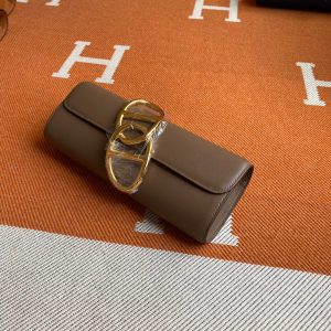 Hermes Egee Swift brown Handbag 17